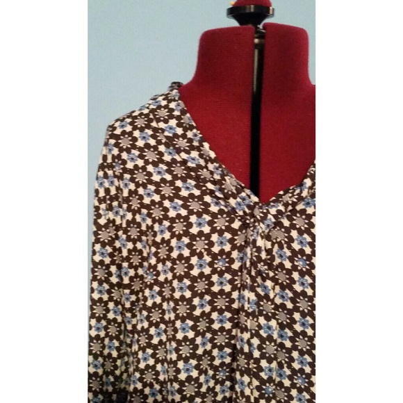 Loft Patterned Blouse - Picture 2 of 3